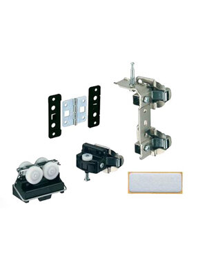 Zestaw okuć do drzwi składanych WingLine 77