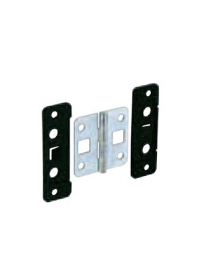 Zawias środkowy z zatrzaskiem do drzwi składanych - dodatkowy