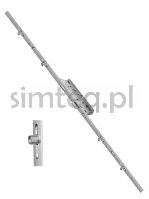 Zasuwnica drzwiowa 855GL 16/../92/8 - ślizgi