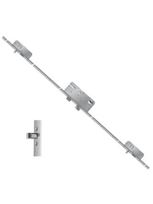 Zasuwnica drzwiowa AS2300 16/../../8 - bolce z miejscem na zamek dodatkowy SLT0X