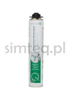 Pianka montażowa pistoletowa letnia greenteQ XXL 750ml E - 65 ltr