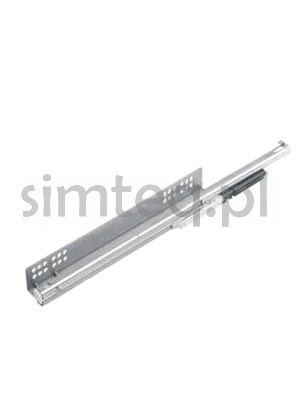 Prowadnica Quadro V6/500 silent system do szuflad drewnianych