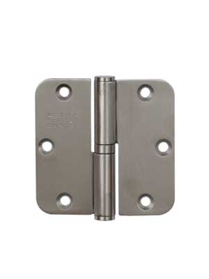 Zawias nawierzchniowy 80x80 mm - stal szlachetna