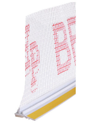 Listwa przyokienna z siatką kolor biały L= 2500 mm