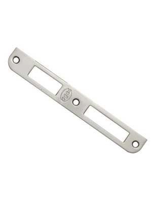 Zaczep płaski do zamka ALFA/BETA - nikiel satyna
