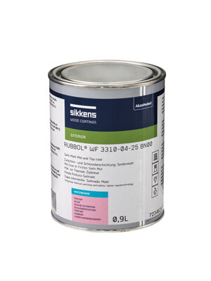 Sikkens Rubbol WF 3310-04-25 baza BN00 lakier nawierzchniowy półmat, renowacja