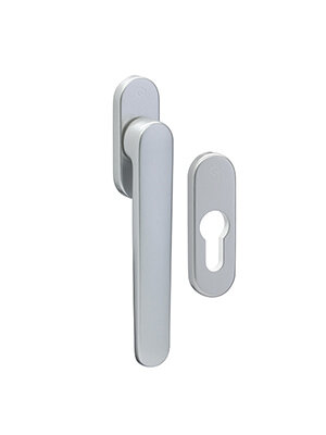 Klamka balkonowa pod żaluzje BTHG21 z rozetą PZ część zewnętrzna