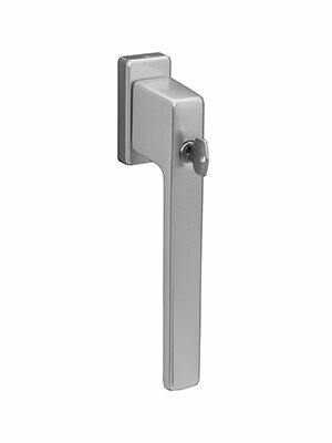 Klamka z kluczem G22 do drzwi przesuwnych PSK - trzpień 43 mm