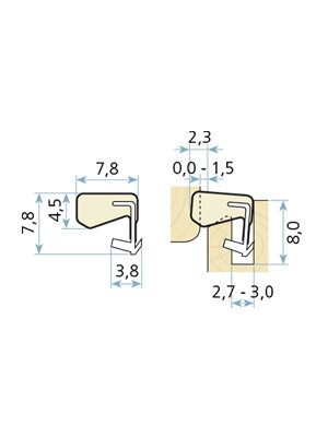 Ql 3070 уплотнитель