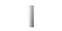 Osłonka nylon zawiasu @14 mm biel/RAL9010