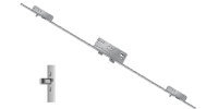 Zasuwnica drzwiowa AS2300 16/../../8 - bolce z miejscem na zamek dodatkowy SLT0X