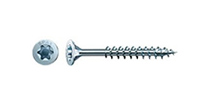 Wkręt do drewna TX 6,0x80 mm ocynk srebrny