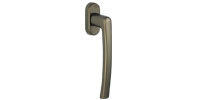 Klamka R-Line do drzwi przesuwnych R05.3 średni brąz trzpień 43 mm