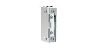 Elektrozaczep Typ C 25,5x20x66 mm z wydłużoną płytką i wyślizgiem