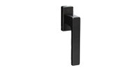 Klamka okienna FG22 czarny mat/RAL9005 - trzpień 37 mm