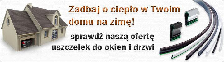 Uszczelki do okien i drzwi